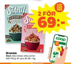 Stora Coop Granola erbjuda