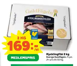 Stora Coop Kycklingfilé 2 kg erbjuda