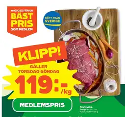 Stora Coop Fransyska erbjuda