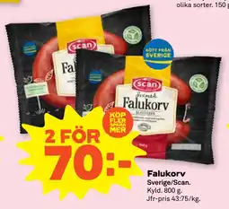 Stora Coop Falukorv erbjuda