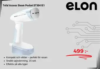 Elon Tefal Access Steam Pocket DT3041E1 erbjuda