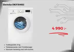 Elon Electrolux EW2F3048D2 erbjuda