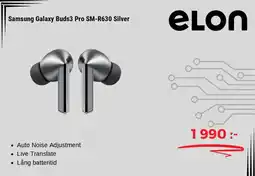 Elon Samsung Galaxy Buds3 Pro SM-R630 Silver erbjuda