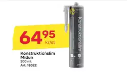 Byggmax Konstruktionslim Midun erbjuda