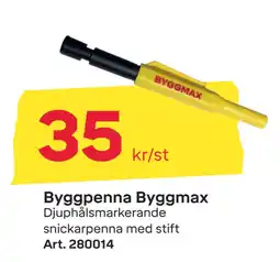 Byggmax Byggpenna Byggmax erbjuda