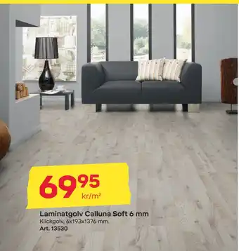 Byggmax Laminatgolv Calluna Soft 6 mm erbjuda