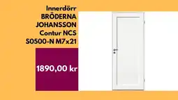 Hornbach Innerdörr bröderna johansson contur ncs erbjuda