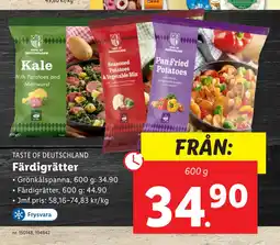 Lidl Färdigrätter erbjuda