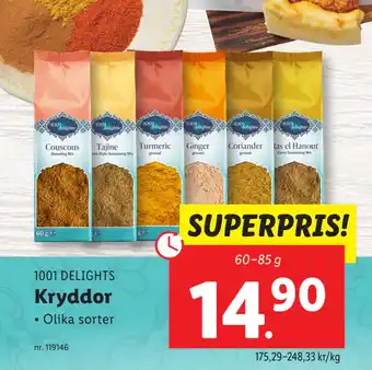 Lidl Kryddor erbjuda