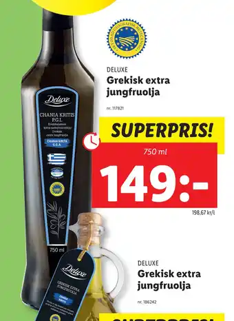 Lidl Grekisk extra jungfruolja erbjuda