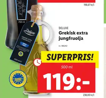 Lidl Grekisk extra jungfruolja erbjuda