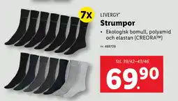 Lidl Strumpor erbjuda