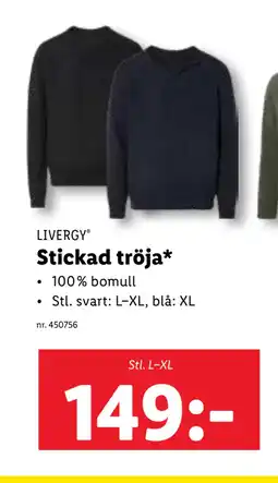 Lidl Stickad tröja erbjuda