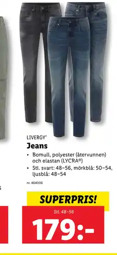 Lidl Jeans erbjuda