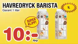 Nya Pulsen HAVREDRYCK BARISTA erbjuda