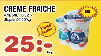 Nya Pulsen CREME FRAICHE erbjuda