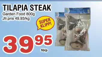 Nya Pulsen TILAPIA STEAK erbjuda