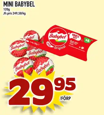 Nya Pulsen MINI BABYBEL erbjuda