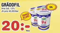 Nya Pulsen GRÄDDFIL erbjuda