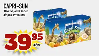 Nya Pulsen CAPRI-SUN erbjuda