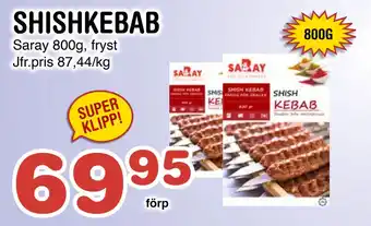 Nya Pulsen SHISHKEBAB erbjuda