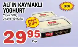 Nya Pulsen ALTIN KAYMAKLI YOGHURT erbjuda