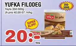 Nya Pulsen YUFKA FILODEG erbjuda