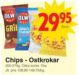 Matöppet Chips - Ostkrokar erbjuda