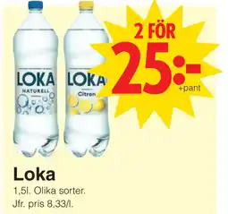 Matöppet Loka erbjuda