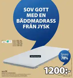 JYSK BOKSELVI GT110 BÄDDMADRASS erbjuda