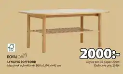 JYSK LYNGVIG SOFFBORD erbjuda