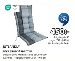 JYSK AKKA TRÄDGÅRDSDYNA erbjuda