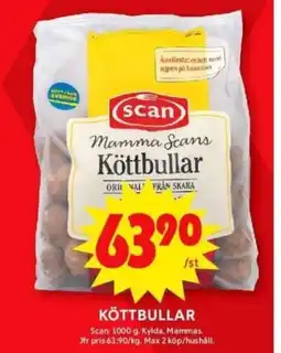 ICA Maxi KÖTTBULLAR erbjuda