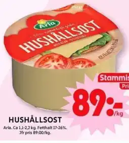 ICA Maxi HUSHÅLLSOST erbjuda