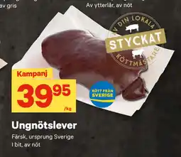 City Gross Ungnötslever erbjuda