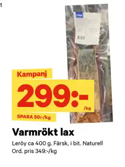 City Gross Varmrökt lax erbjuda