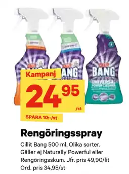 City Gross Rengöringsspray erbjuda