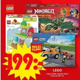 ICA Maxi LEGO erbjuda