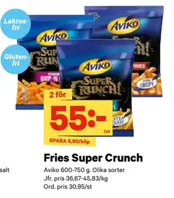 City Gross Fries Super Crunch erbjuda