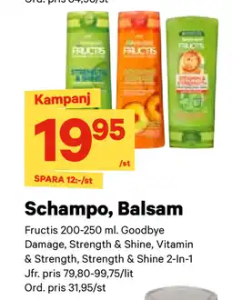 City Gross Schampo, Balsam erbjuda