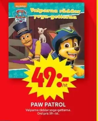 ICA Maxi PAW PATROL erbjuda