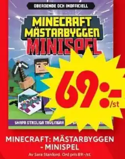 ICA Maxi MINECRAFT: MÄSTARBYGGEN -MINISPEL erbjuda