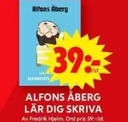 ICA Maxi ALFONS ÅBERG LÄR DIG SKRIVA erbjuda