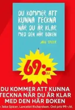 ICA Maxi DU KOMMER ATT KUNNA TECKNA NÄR QU ÄR KLAR MED DEN HÄR BOKEN erbjuda