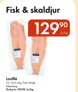 Snabbgross Laxfilé erbjuda