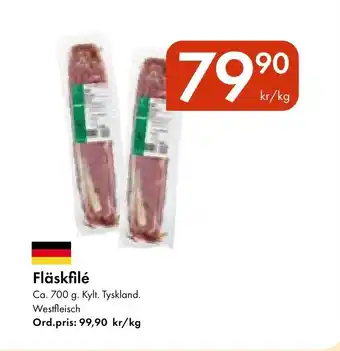 Snabbgross Fläskfilé erbjuda