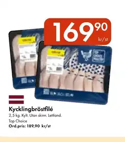 Snabbgross Kycklingbröstfilé erbjuda