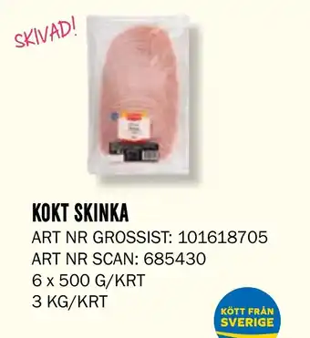 Snabbgross KOKT SKINKA erbjuda