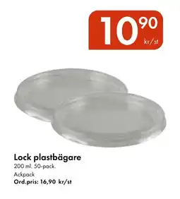 Snabbgross Lock plastbägare erbjuda