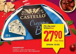 Willys CASTELLO Dessertost erbjuda